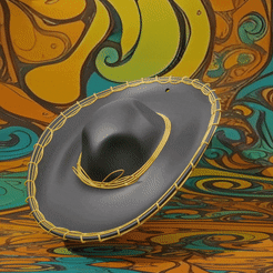 ezgif.com-optimize.gif Mexican mariachi hat key chain
