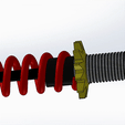 shock-absorber.gif STL file SHOCK ABSORBER 3D PRINTEABLE・3D printable model to download