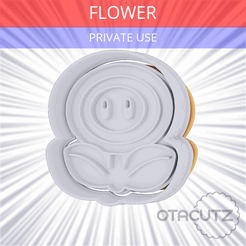 Flower~PRIVATE_USE_CULTS3D_OTACUTZ.gif 3D-Datei Blume Ausstechform / SMB kostenlos・Design zum 3D-Drucken zum herunterladen
