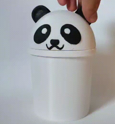 panda-papelera.gif Panda Corbeille à papier Têtes interchangeables