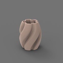 untitled.163.gif Download free STL file Spiral Pot • 3D printing design, Design333
