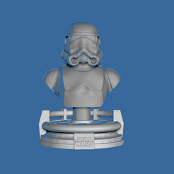Stormtrooper_bust_360.2022-01-20-15_28_52.gif -Datei Stormtrooper-Büste - 3D-Druckmodell herunterladen • 3D-druckbares Modell, 8process0