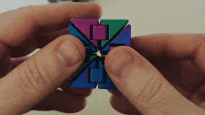 Shape Snake Fidget Fun - Print in Place