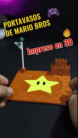🍔 Portavasos de Mario Bros | Posavasos de Mario Bros | Porta Vasos de ...