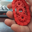 video.gif Kette und Zahnräder Fidget Spinner