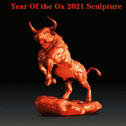 Year-Of-the-Ox-Cult3d.gif Year of the Ox/bull good luck sculpture