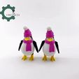 Articulated-Penguin.gif Cobotech 3D Print Articulated Penguin