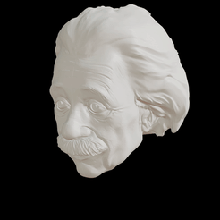 EinsteinKeyGif.gif Download STL file Einstein Key Holder • 3D printing design, Wikus3D