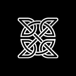 celtic.gif Download 3MF file square celtic knot symbol flip figurine • Model to 3D print, syzguru11