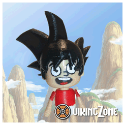 Gif-2.gif 3D file Super Saiyan Style: Epic Hair for PinyPon Action・3D printable model to download