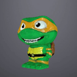 Medien1ssss-ezgif.com-video-to-gif-converter.gif 3D Miniatur-Schildkröte ORANGE - Figur, niedlich, Chibi