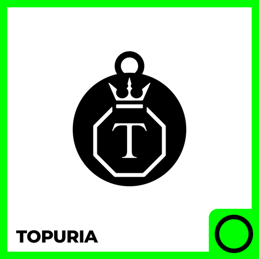 PACK Topuria Keychain 3D Model – MMA Fighter Keyring