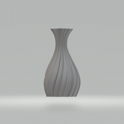 Wave-Vase-Gif.gif Fichier STL gratuit Vase à vagues・Idée pour impression 3D à télécharger, XiantenDesigns