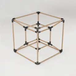 Tesseract-spin-30fps-optimized.gif HYPERCUBE (TESSERACT) DIY