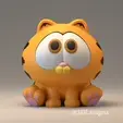 3DLasagna_Baby_Garfield_turn.gif Baby Garfield