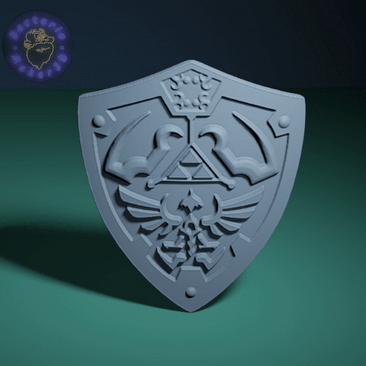 Escudo-Zelda.gif Zelda Shield: Hylian Shield