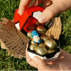 gif-cults-easter-pokeball.gif Descargue el archivo gratuito Decoración de la caja de huevos de Pascua de la Pokeball • Objeto de impresión 3D, 3D-mon