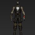 agente-XXX.gif Hitmans, Agente "X" el Interfecto, 6" action figure for 3D printing