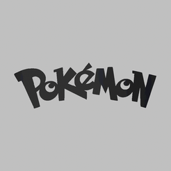 Pokémon-Flip-Text.gif Fichier STL POKÉMON FLIP TEXT・Design pour imprimante 3D à télécharger, fun3dcreative
