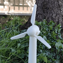 video_2021-03-16_17-02-49.gif Archivo STL Aerogenerador・Plan imprimible en 3D para descargar