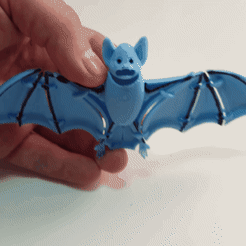 Bat.gif Télécharger fichier STL Chauve-souris articulée • Plan pour impression 3D, 3terrathreeD