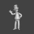 GIF.gif THE SIMPSONS NED FLANDERS .STL .OBJ 3D