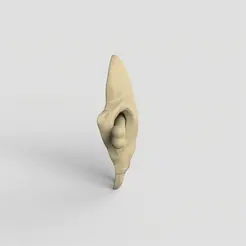 череп_анимация.432.gif 3D model STL Hairpin Skull in primeval style