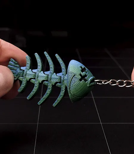 4-3-2-.gif Flexi Flunder Knochen Schlüsselanhänger
