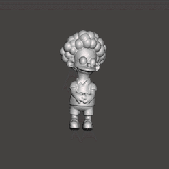 GIF.gif STL file THE SIMPSONS TOOD FLANDERS .STL .OBJ 3D・3D print object to download, vadi