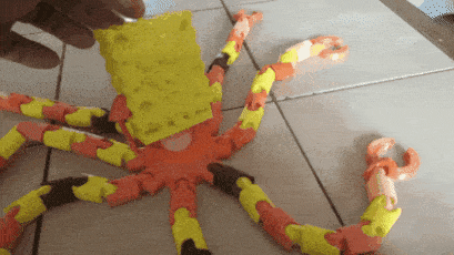 20220123_120608.gif STL-Datei Der verrückte SpongeBob herunterladen • Modell zum 3D-Drucken, bionicfactory