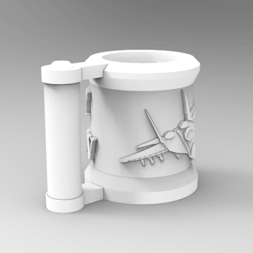 Ghost Of Kyiv Pop/Soda/Beverage Can Holder 3D model