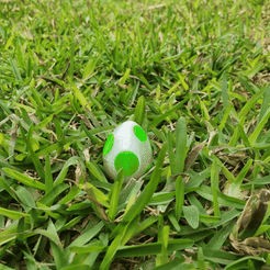 20220416_170351.gif 3D file Super Mario Yoshi's Egg・3D print model to download