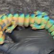 Dragon-GIF.gif Stitched/Knitted Articulated Dragon Fidget Toy Model!
