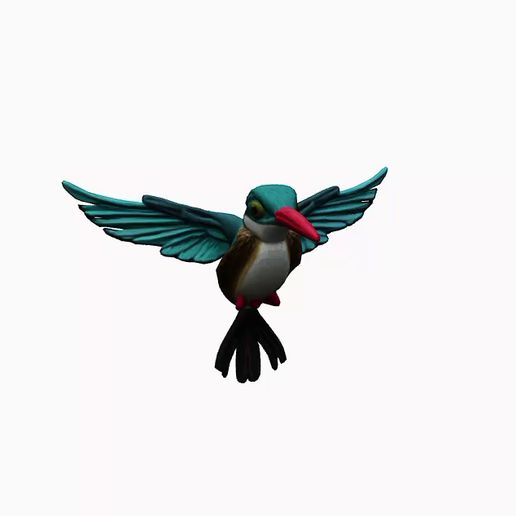 🐦 hummingbird bird model・ STL File for 3D printing・Cults