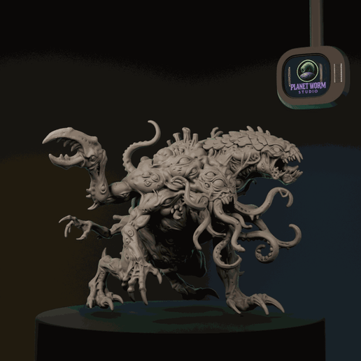 Chaos Spawn 2| 40mm | Pre-supported STL