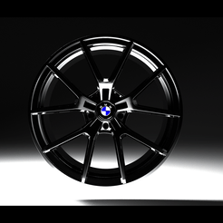 Untitled-1.gif STL file BMW rim CS M competition・3D printer design to download, 3Rdesign