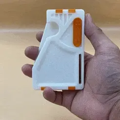 ezgif.com-gif-maker-10.gif 3D file CARD AND CASH HOLDER V.2・3D print design to download
