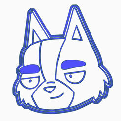 GIF.gif STL file AVOCATO COOKIE CUTTER - FINAL SPACE・3D printing idea to download