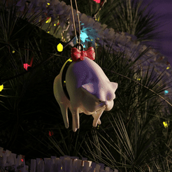 2.gif MOCHI CAT CHRISTMAS TREE ORNAMENTS