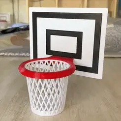 sa.gif Basketball hoop waste basket pencil holder