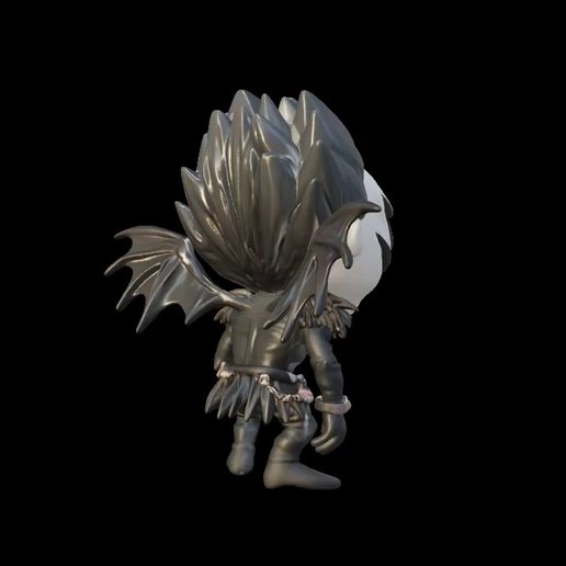 tripo-model-2025-04-07T13_43_44.736Z.mp4 Ryuk Death Note Funko Pop