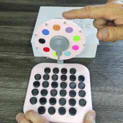 2.gif Archivo STL Jeu de mémoire, lucratif, éducatif, pour tous de 3 à 99ans, facile, Juego de memoria, lucrativo, educativo, para todos de 3 a 99 años, fácil・Plan de impresión en 3D para descargar