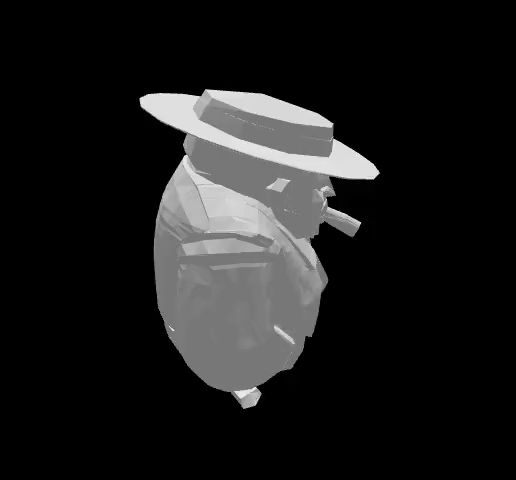 👾 Gangster Mobster Boss STL・ STL File for 3D printing・Cults