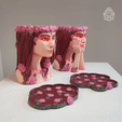 00.gif STL file Flora・3D print model to download