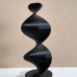 Kinetic_Sculpture__Helix_cropped.gif STL file Helix・Template to download and 3D print, Amit_Jain