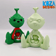 GRINCH-GIF-01.gif The Grinch Pal with a lightning heart, a knitted and a bauble versions.