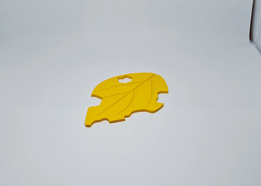 Cute Leaf Caterpillar – Articulated Flexi STL 3D Print File
