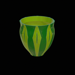 11.gif Archivo STL gratis cuenco / maceta / jarrón / vasija / recipiente / utensilio / decoración・Diseño imprimible en 3D para descargar
