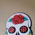 CATRINA-skull.mp4 Skull Catrina Multiparts Wall mount