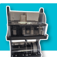 20230406_145626.gif Archivo 3MF Modelo AMS Stand PRO: infinitas posibilidades de composición・Objeto imprimible en 3D para descargar